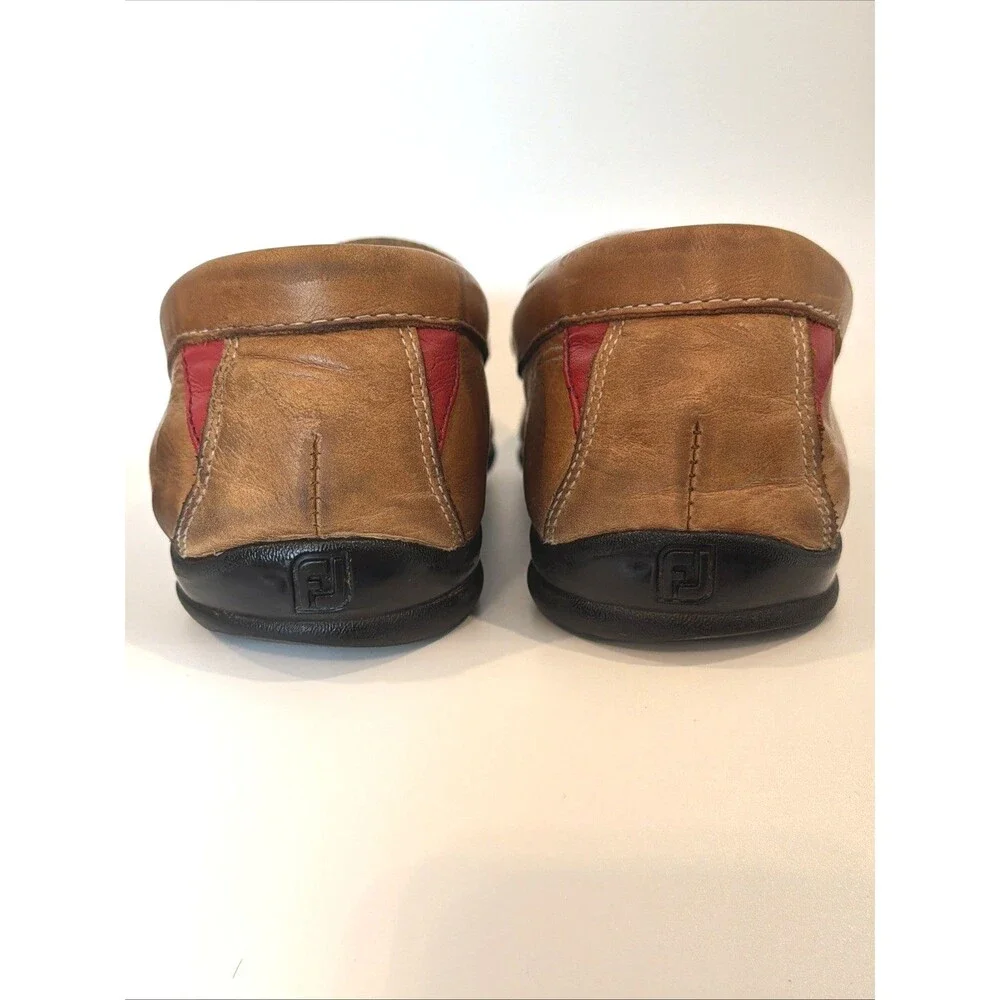 Footjoy Club Casual Leather Horsebit Golf Loafers Shoes Slip On Mens Sz 10 M FJ